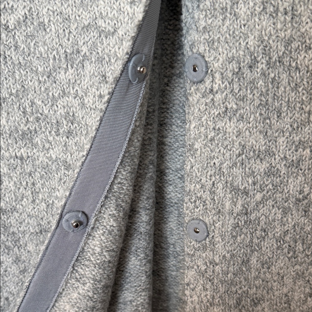 CAbi Women's Gray and Tan Cardigan - Picture 2 of 3